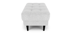 Modsy Puf Small Ahşap Ayak - Keten