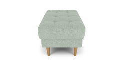 Modsy Puf Small Ahşap Ayak - Keten