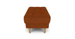 Modsy Puf Small Ahşap Ayak - Keten