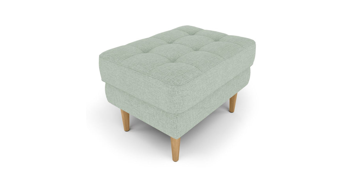 Modsy Puf Small Ahşap Ayak - Keten