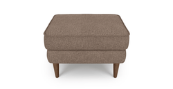 Klem Puf Small Ahşap Ayak - Keten