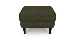 Klem Puf Small Ahşap Ayak - Keten