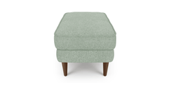 Klem Puf Small Ahşap Ayak - Keten