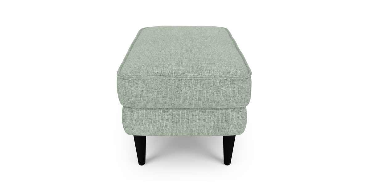 Klem Puf Small Ahşap Ayak - Keten