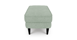 Klem Puf Small Ahşap Ayak - Keten