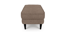 Klem Puf Small Ahşap Ayak - Keten