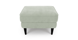 Klem Puf Small Ahşap Ayak - Kadife