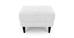 Klem Puf Small Ahşap Ayak - Kadife