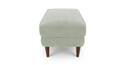 Klem Puf Small Ahşap Ayak - Kadife