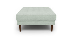 Normod Puf Ahşap Ayak - Keten