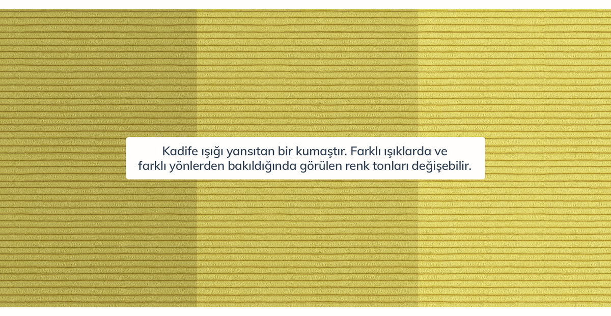 Klem Slim İkili Koltuk Silindir Ahşap Ayak - Fitilli Kadife