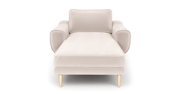 Klem Dinlenme Koltuğu Ahşap Ayak - Kadife