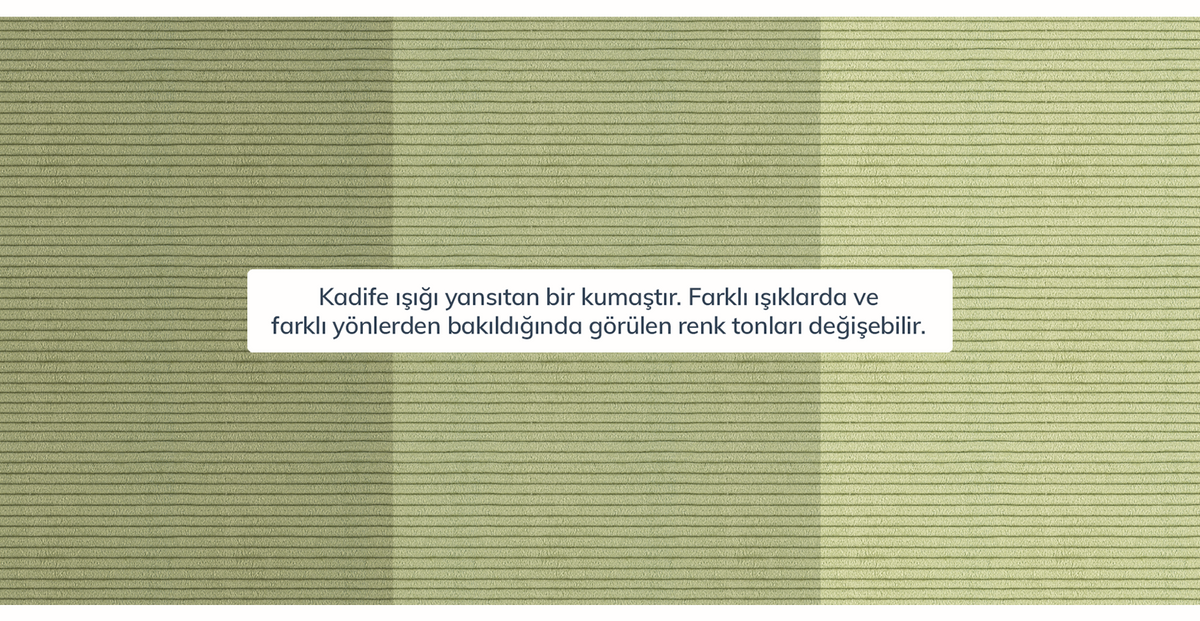 Klem Slim İkili Koltuk Silindir Ahşap Ayak - Fitilli Kadife