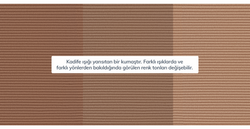 Klem Slim İkili Koltuk Silindir Ahşap Ayak - Fitilli Kadife