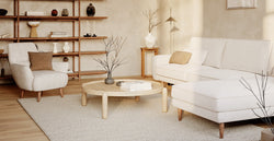 Klem Modsy Ekru Fildişi Koltuk Takımı - Normod