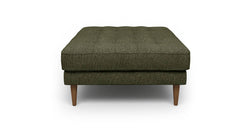 Normod Puf Ahşap Ayak - Keten