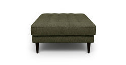 Normod Puf Ahşap Ayak - Keten